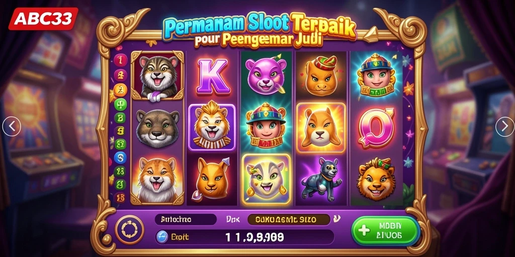 Gameplay Slot yang memukau dan penuh warna di ABC33.
