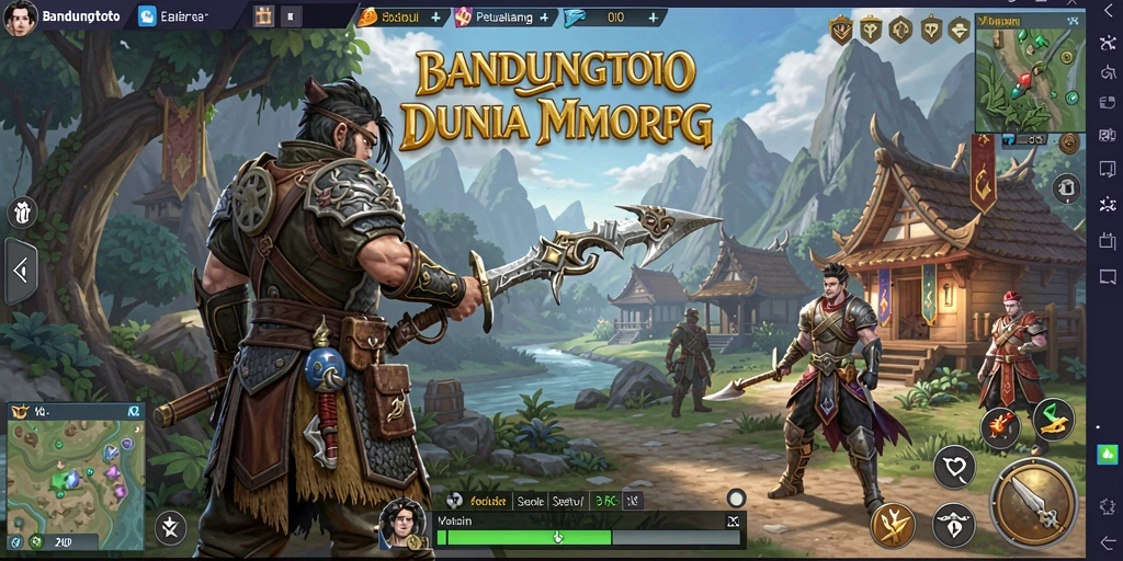 Tampilan gameplay <strong>BANDUNGTOTO</strong> yang seru dan interaktif di dunia MMORPG.