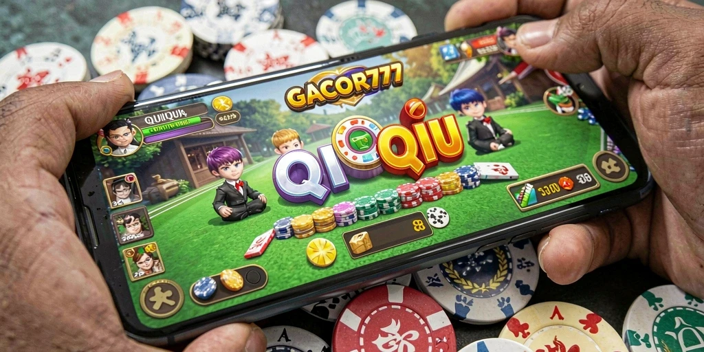 Tampilan gameplay QiuQiu GACOR777 yang menarik dan seru.