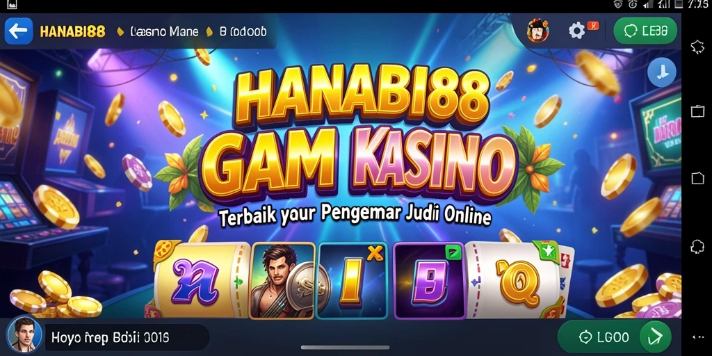 Tampilan gameplay Kasino di HANABI88 yang menarik dan penuh warna.