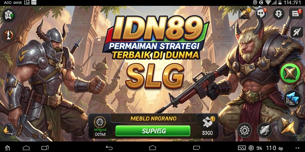 Screenshot IDN89 menunjukkan gameplay strategi yang menarik dan mendebarkan.