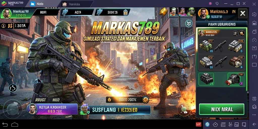 Tampilan gameplay <strong>MARKAS789</strong> yang menawan dan interaktif.