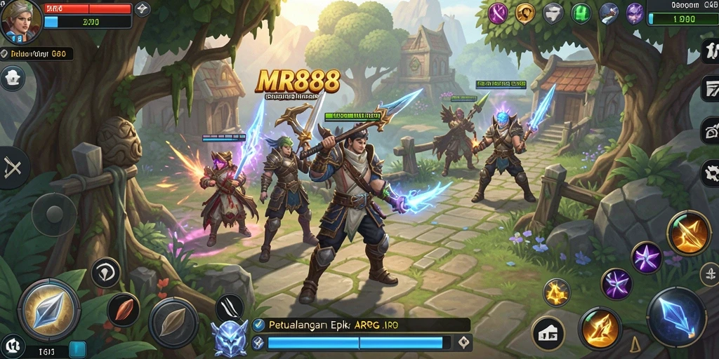 Screenshot utama MR888 menampilkan gameplay yang mendebarkan dan grafis yang menawan.
