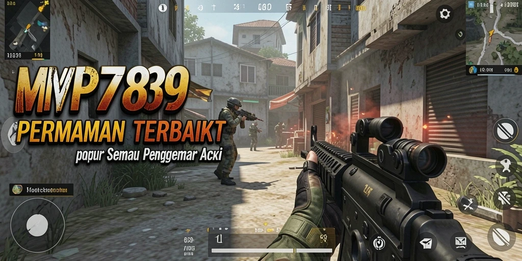 Tangkapan layar MVP789 menampilkan pertempuran mendebarkan dalam gameplay FPS.