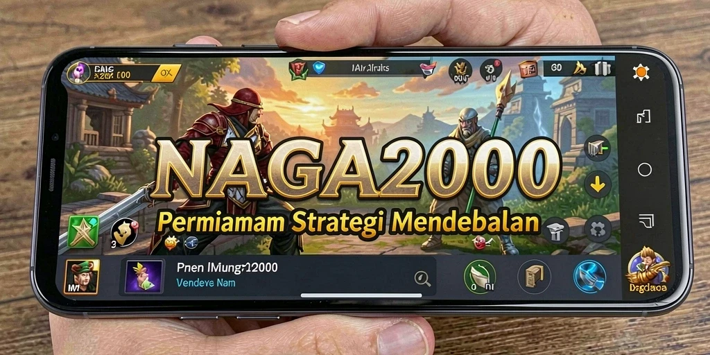 Tampilan seru dalam permainan strategi NAGA2000 yang menantang.