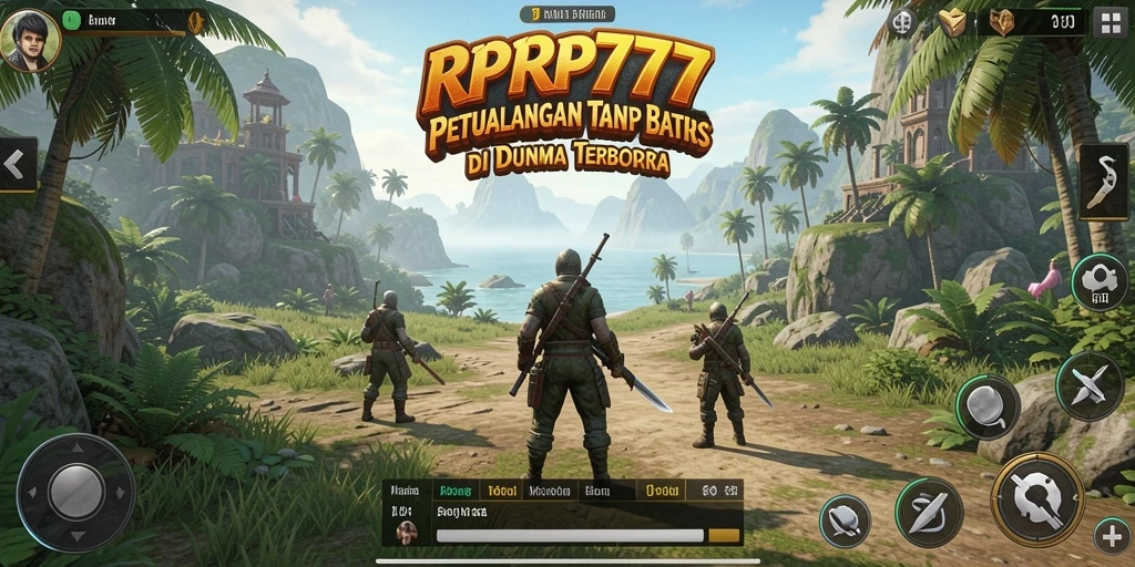 Tangkapan layar RPRP777 menampilkan gameplay Open World yang mendebarkan.