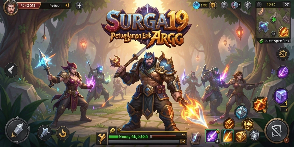 Gameplay menarik dari SURGA19 yang penuh aksi ARPG.