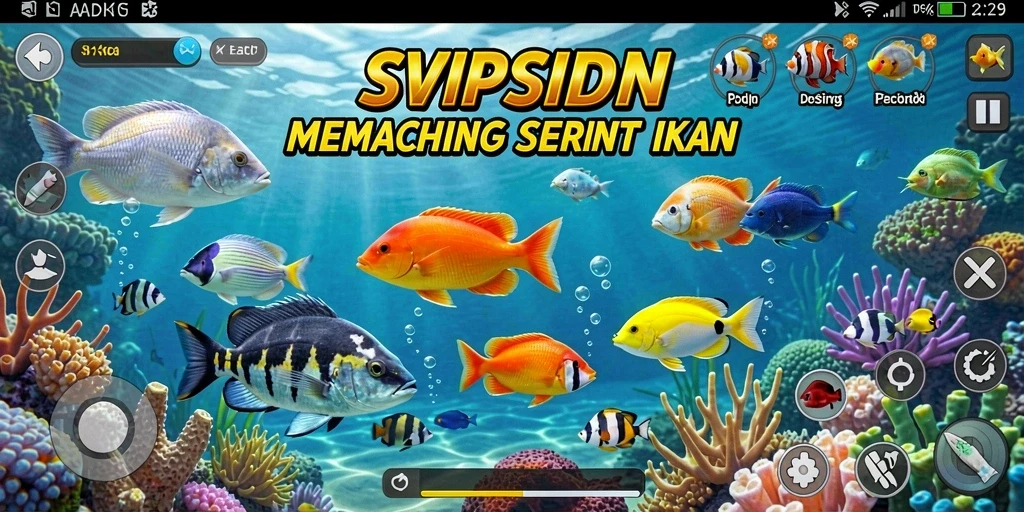 Tangkapan besar saat bermain SVIPSIDN dengan grafik memukau.