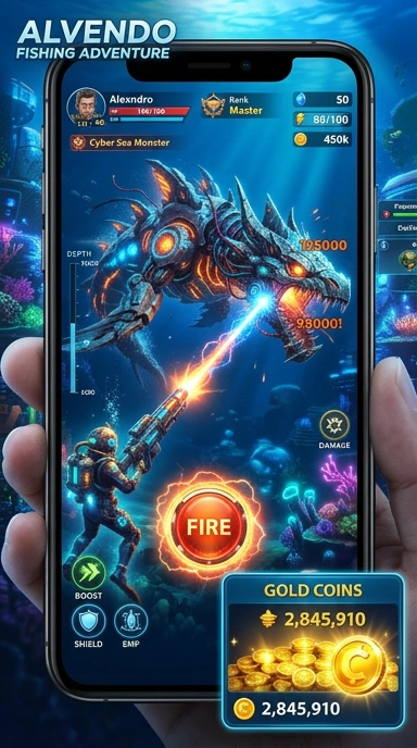 Screenshot aplikasi Alvendo menunjukkan berbagai pilihan kategori aplikasi.